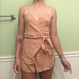 Acacia wrap romper